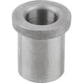 Kipp Drill bushing, DIN 172 Mild steel. Rounded top. IDxODxH: 2.7x6x16 mm K1022.A0270X16